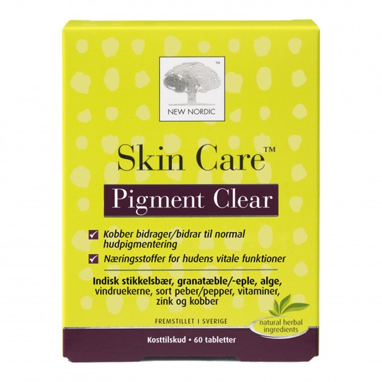 Skin Care Pigment Clear pigmendivastased tabletid 60tk