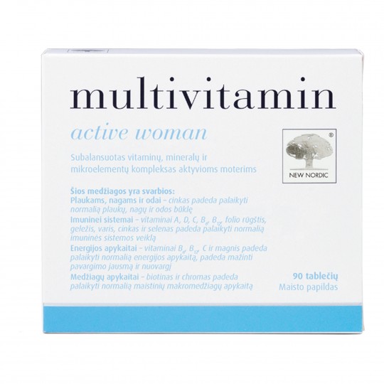 Multivitamin™ Active Woman vitamiinid 90tk