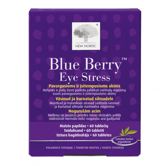 Blue Berry Eye Stress silmavitamiinid 60tk