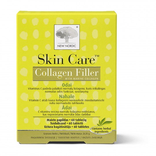 Skin Care Collagen Filler kollageenitabletid 60tk