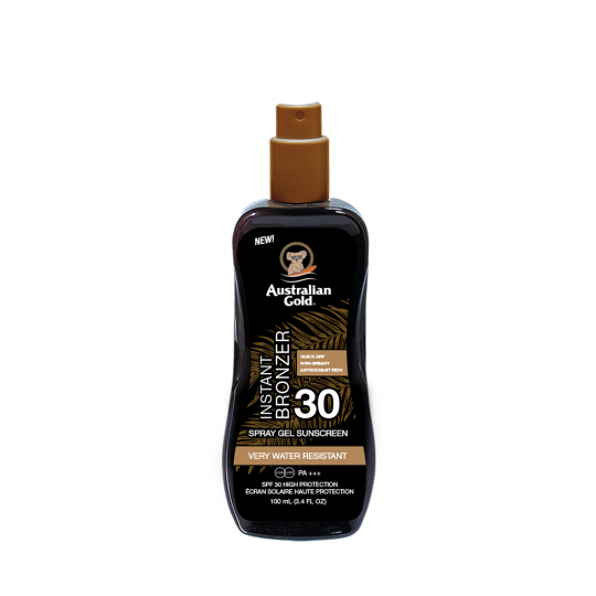 Spray Gel With Bronzer pruunistav päevitusgeel SPF30 100ml