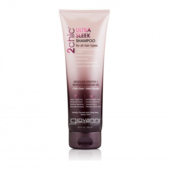 Ultra Sleek Silendav šampoon keratiini ja argaaniaõliga 250ml