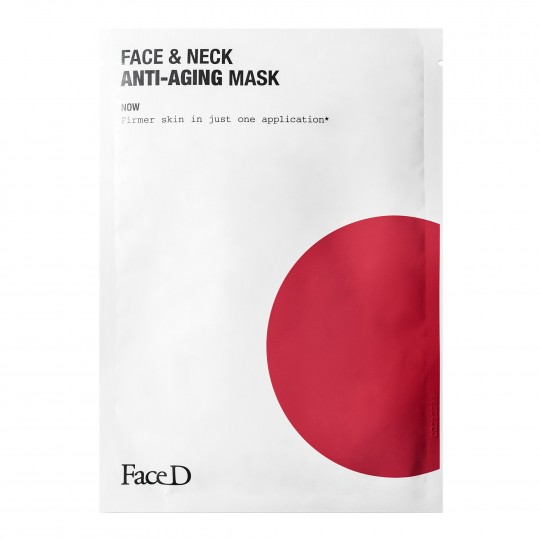 Face & Neck Anti-Aging Mask ühekordne näo- ja kaelamask 1tk
