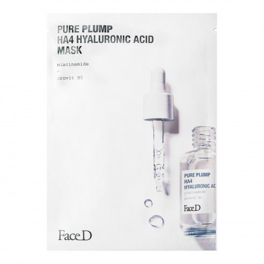 Pure Plump HA4 Hyaluronic Acid Mask ühekordne näomask 1tk 