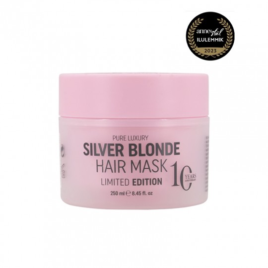 Pure Luxury Silver Blonde Hair Mask Violetse pigmendiga mask blondidele 250ml