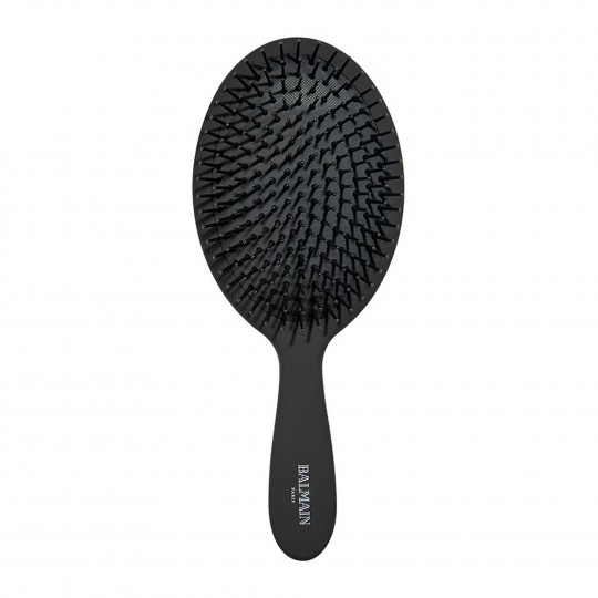 Detangling Spa Brush Black pusadevastane Spa juuksehari 