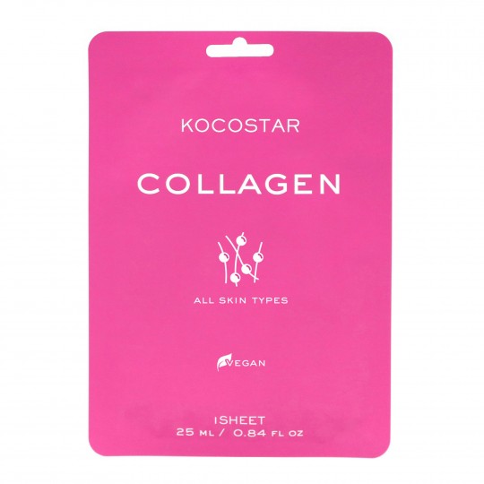 Collagen kangasmask