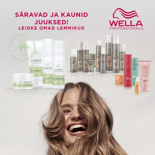 Avasta õrn ja keskkonnasõbralik Wella Professionals juuksehooldussari ELEMENTS