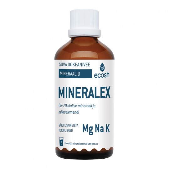 Mineralex, süvaookeanivee mineraalid 100ml
