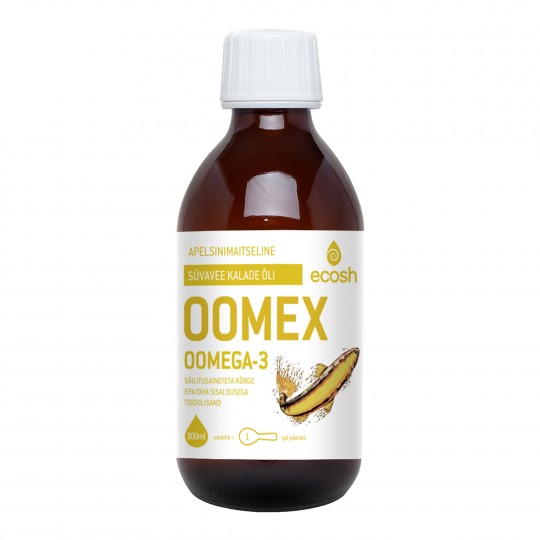 Oomex, Omega 3-6-9 rasvhapete kompleks 300ml