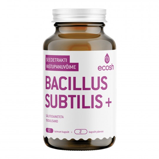 Bacillus Subtilis Plus toidulisand 90 kapslit